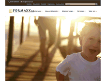 Tablet Screenshot of formaxx.de